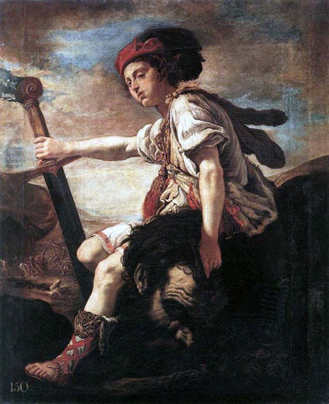 David with head of Goliath